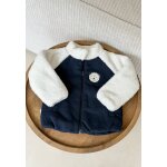 Veste enfant intrieur polaire charly bleu