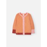 Veste fille fleurs orange