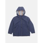 Veste gar�on � capuche bleu fonc�