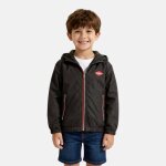 Veste gar�on � capuche kaki