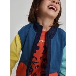 Veste gar�on molleton combin�e noir