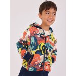 Veste gar�on molleton imprim� animaux multicolore