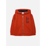 Veste garon en molleton orange