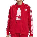 Veste gar�on track top rouge