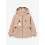 Veste d'hiver avec doublure polaire matalgeana fille mini a ture beige