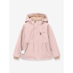 Veste d'hiver avec doublure polaire matbriddine fille mini a ture rose poudr�