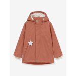 Veste imperm�able � capuche gar�on matvalon mini a ture brun