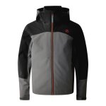 Veste impermable enfant explore noir / gris fonc