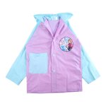 Veste imperm�able enfant motif anim� la reine des neiges mauve