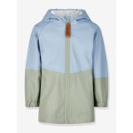 Veste imperm�able enfants sterntaler m�lange de couleurs, d�tails r�fl�chissants vert sauge
