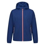 Veste imperm�able fille bleu marine