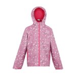 Veste imperm�able lever ii lilas / vanille clair / bordea