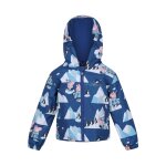 Veste impermable peppa pig muddy puddle bleu