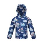 Veste impermable peppa pig penguin bleu / bleu