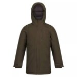 Veste isolante polyester yewbank kaki fonc