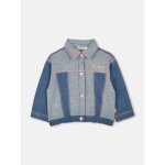 Veste en jean bleu