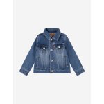 Veste en jean bleu denim