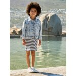 Veste jean fille personnalisable bleu clair