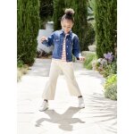 Veste en jean personnalisable fille bleu jean