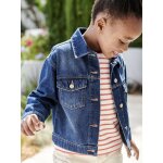 Veste en jean personnalisable fille bleu jean