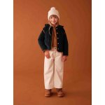 Veste kilte en velours fille vert sapin