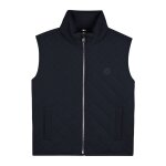 Veste matelass� sans manches bleu