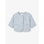 Veste matelass�e b�b� bleu p�le