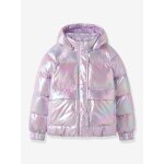 Veste matelass�e brillante effet nacr� fille malan name it rose pastel