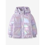 Veste matelass�e brillante � effet nacr� fille name it rose pastel