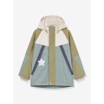 Veste matelass�e � capuche gar�on matvalon mini a ture vert sauge