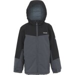 Veste matelasse highton v gris phoque / noir