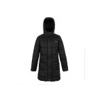 Veste matelass�e motif style matelass� embrie noir