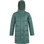 Veste matelass�e motif style matelass� embrie vert sombre