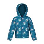 Veste matelasse peppa pig muddy puddle bleu sarcelle fonc