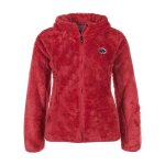 Veste polaire fille falanzo rouge