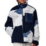 Veste polaire gar�on oker bleu