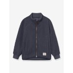 Veste en polaire teddy avec fermeture �clair enfants matcedric mini a ture bleu fonc�