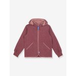 Veste en polaire tricot�e pour enfants tonttu knit finkid, veste int�rieure zip - in bordeaux