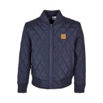 Veste polyester bleu marine