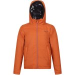Veste polyester kyrell orange brl / noir