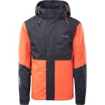 Veste polyester poul orange sanguine / noir