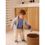 Veste ray�e b�b� ray� bleu