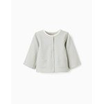 Veste r�versible en coton vert clair