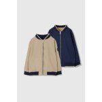 Veste r�versible pour gar�on marron
