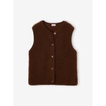 Veste sans manches chocolat