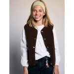 Veste sans manches chocolat