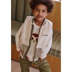 Veste sans manches enfant en sherpa gustin beige