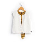 Veste sans manches fille grege