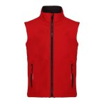 Veste sans manches polyester ablaze rouge classique / noir