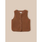 Veste en sherpa - collection junior cognac